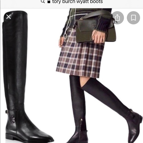 Tory Burch Shoes - Tory Burch Wyatt Over the Knee Boots Size 7